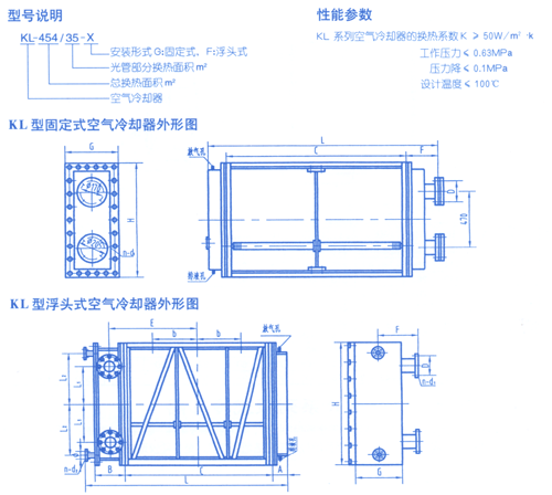 KL 空氣冷卻器(換熱器)